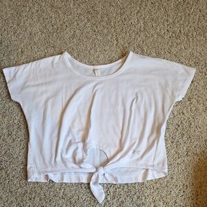 Under Armour White Crew Neck Tee